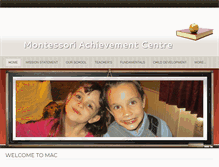 Tablet Screenshot of mackids.net